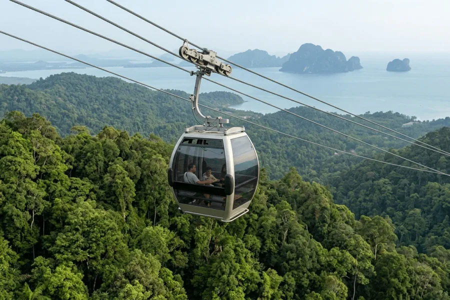 Укороченная экскурсия по острову Лангкави с Канаткой SkyCab – Half Day Tour to Sky Cab Langkawi